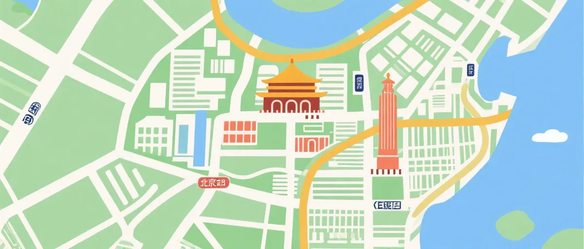 公司位置示意图