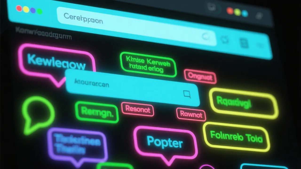 关键词聚焦示意